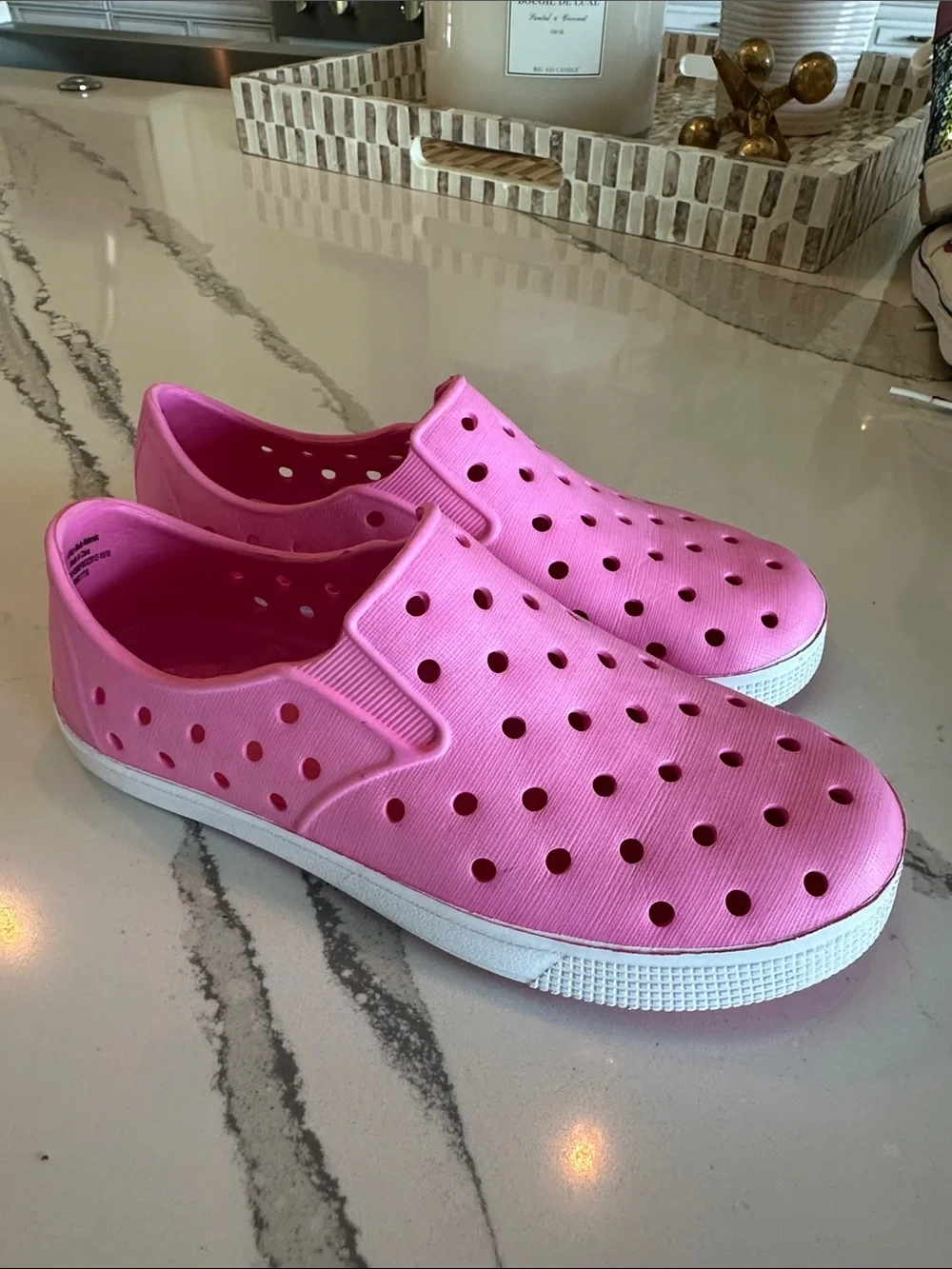 Cat & Jack Pink Slip-On Kids Water Shoes